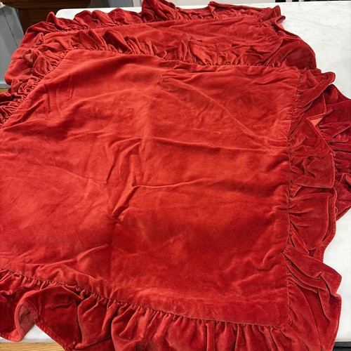 Ralph lauren velvet ruffled - ralph,