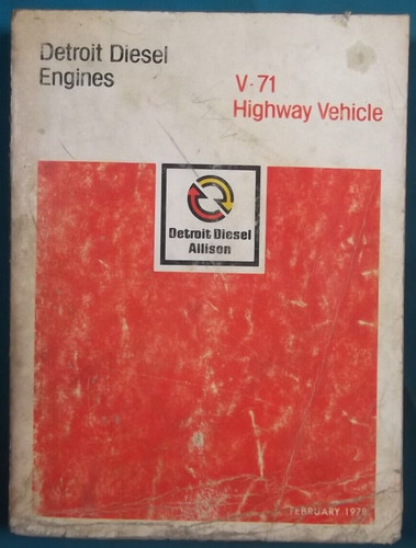 Detroit diesel 6v - diesel, 6v-71
