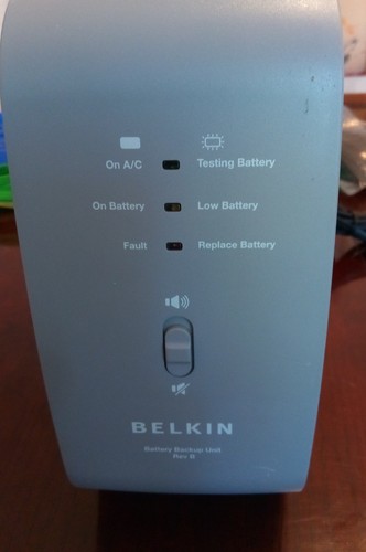 Belkin battery backup - belkin, rev