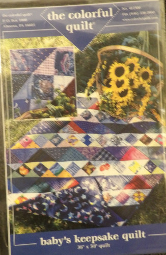 Baby keepsake quilt pattern - keepsake,