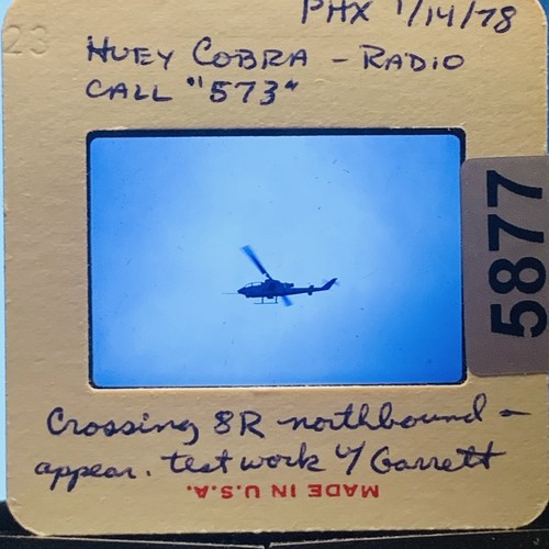 1978 phx huey cobra helicopter - phx,