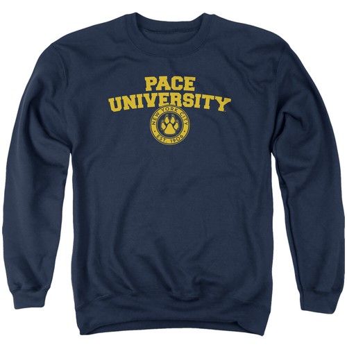 Pace university adult crewneck - university,