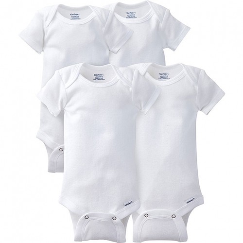 Gerber baby unisex - gerber, white