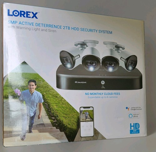 Lorex 5mp active deterrence - active,