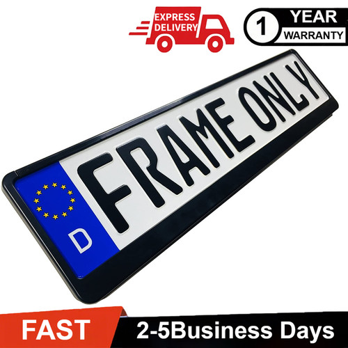 Universal euro license plate - euro,