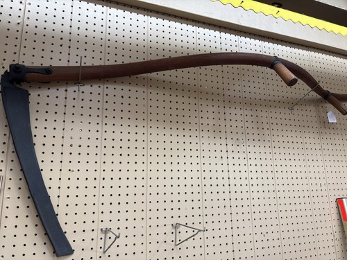 Vintage antique scythe hay - vintage,