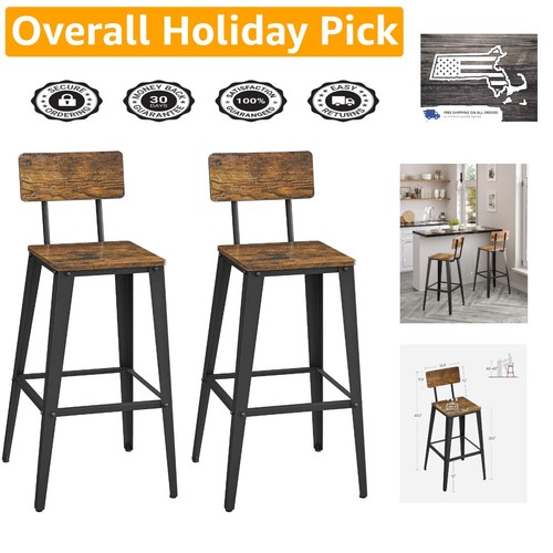 Vintage rustic bar - bar, stools