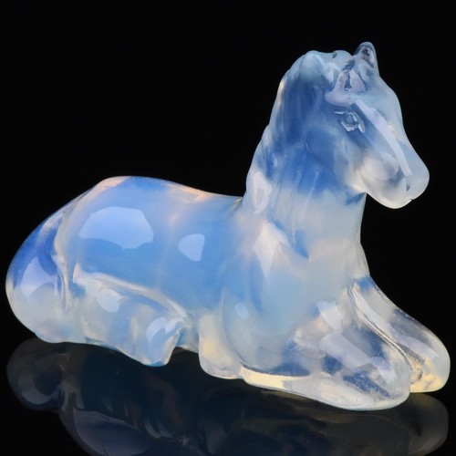 Crystal horse figurines 3 - crystal, 2.3