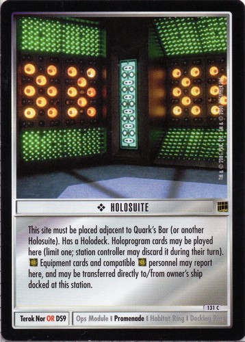 Star trek ccg holosuite - trek,