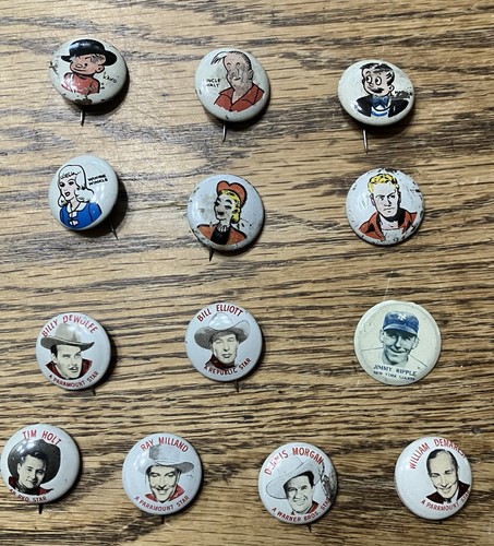 Pinbacks lot quaker - lot, of