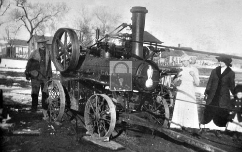 Case steam tractor reprint - case,