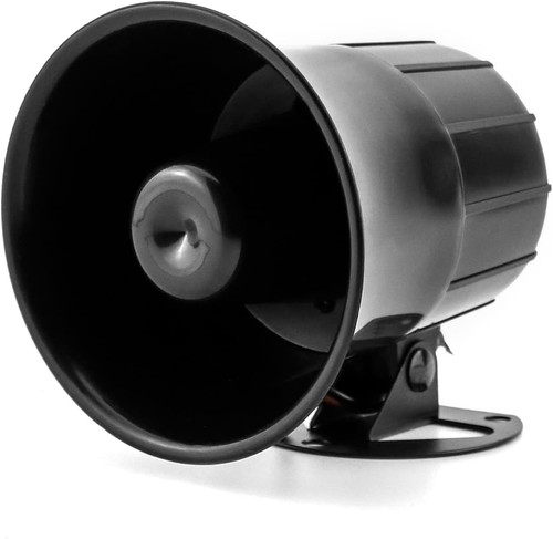 Qwork electric siren horn dc - siren, horn,