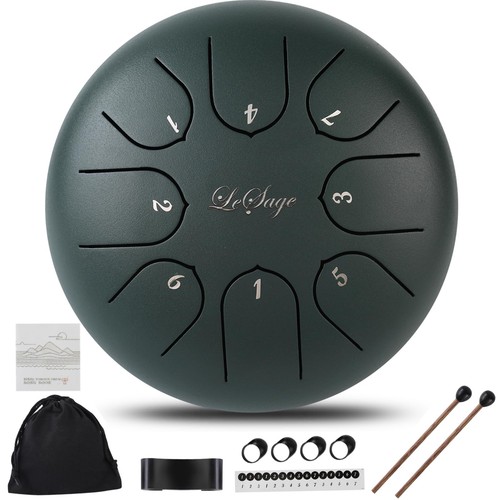 Steel tongue drum inch - steel,