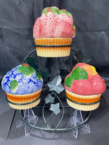 Set ceramic cupcake - of,