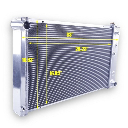 3row all aluminum radiator for - aluminum,