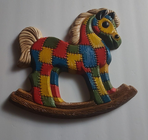 Patchwork rocking horse - patchwork,