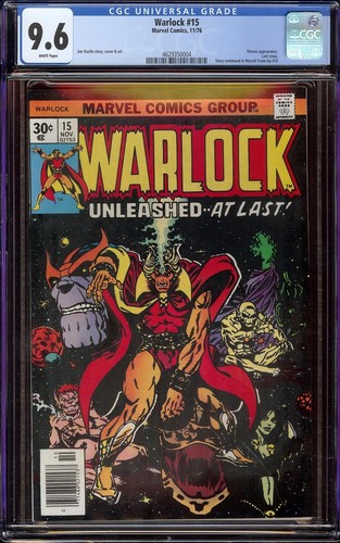 Warlock cgc 9 - 9.6, white