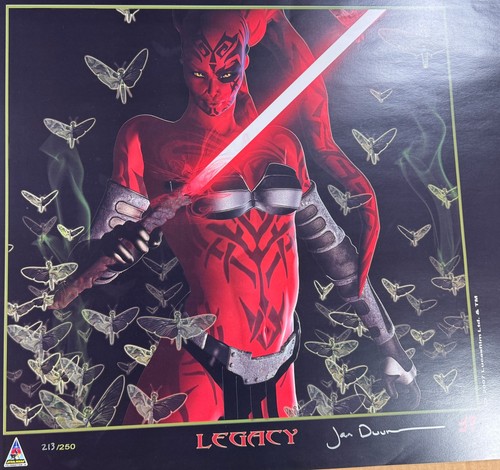 Jan duursema signed darth - jan,