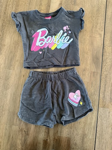 Barbie girls 18m gray - girls, 2pc