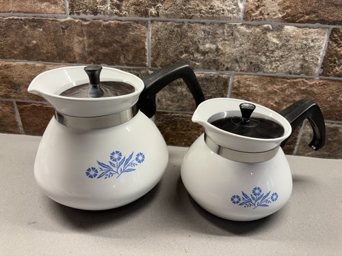 Vintage corning teapots - corning, 6-cup