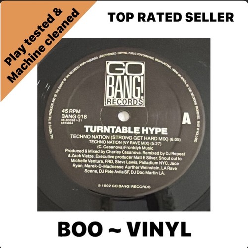 Turntable hype techno nation - hype,