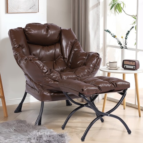 Lazy chair with ottoman modern - lazy,