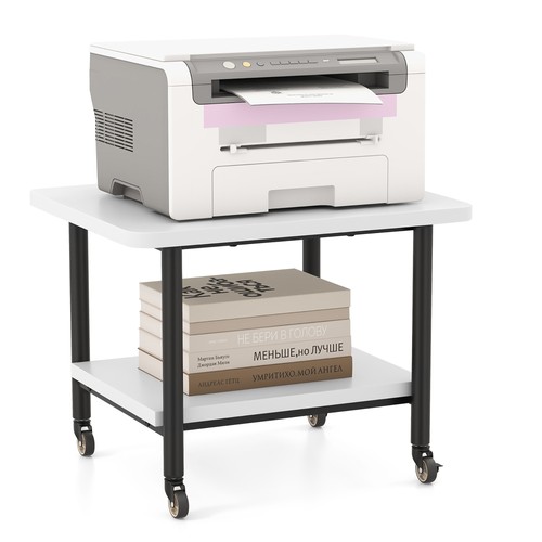 Tier rolling under desk - 2-tier,