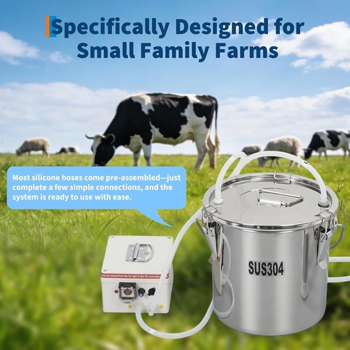 Portable cow goat milking - goat,