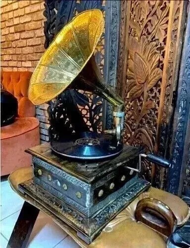 Hmv antique gramophone - hmv,