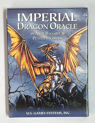 Imperial dragon oracle card - imperial,