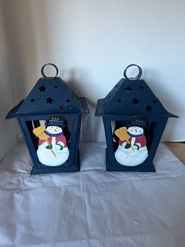 Snowman metal tea - snowman,
