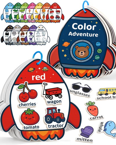 Montessori busy book color - busy,