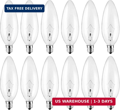 Pack 60w 110v incandescent - 12-pack,