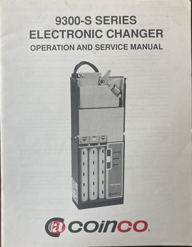 Coinco 9300 coin changer - coinco,