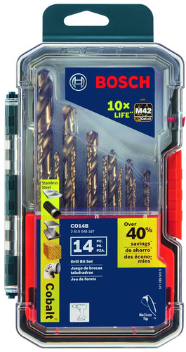 Cobalt m42 drill bit set - m42,