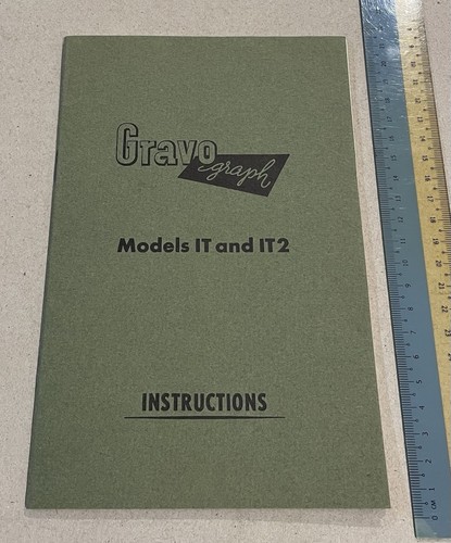 Ops vintage instructions book - vintage,