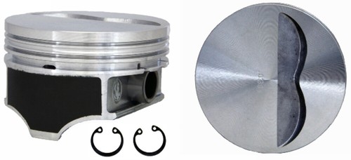 Hypereutectic flat top pistons - hypereutectic,