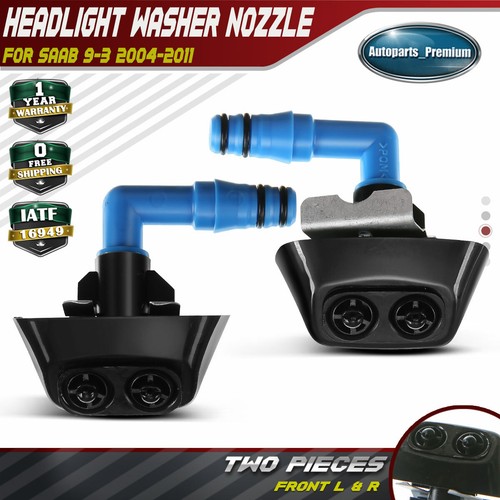 Headlight washer jet - 2x, nozzle
