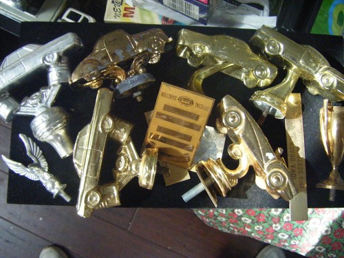 Vintage metal car trophy - 6,
