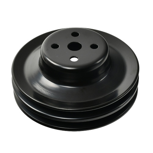 Steel crankshaft pulley - crankshaft, double
