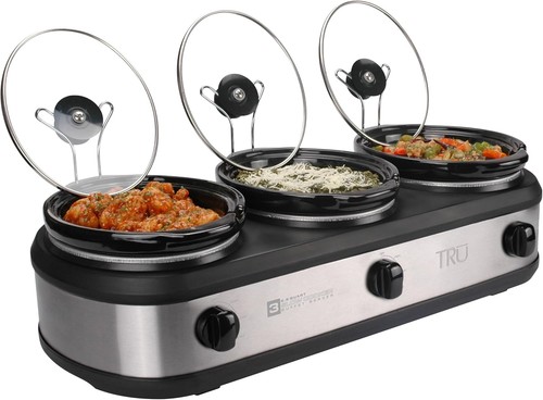 Triple buffet server three 5 - three, 2.5