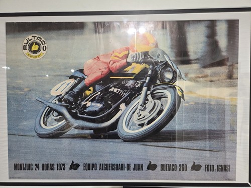 Rare bultaco 360 - 360, montjuic