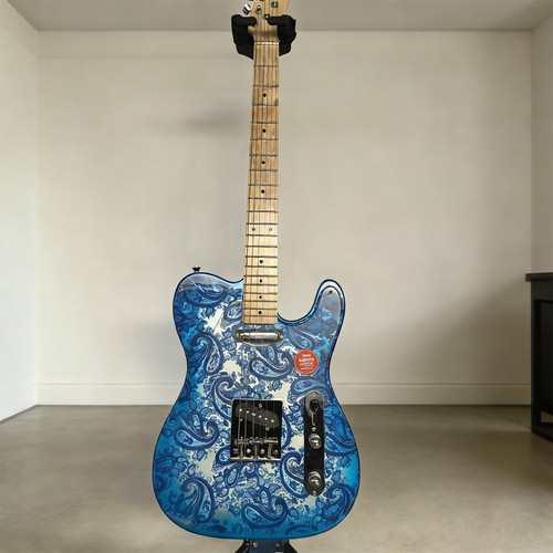 Blue paisley electric - paisley, tl