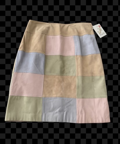 Vintage suede leather - suede,