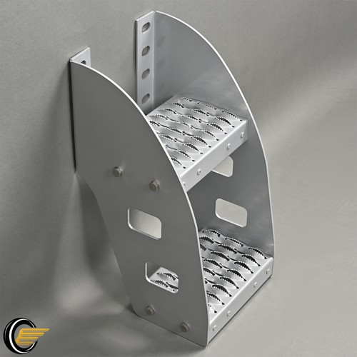 Aluminum semi truck - 10",