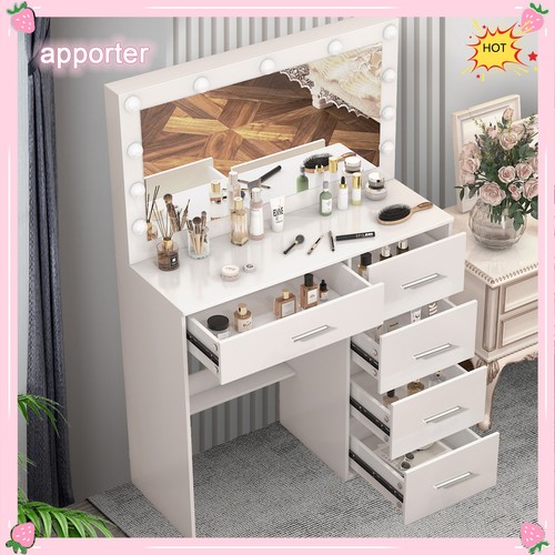 Led lights makeup desk - 11,