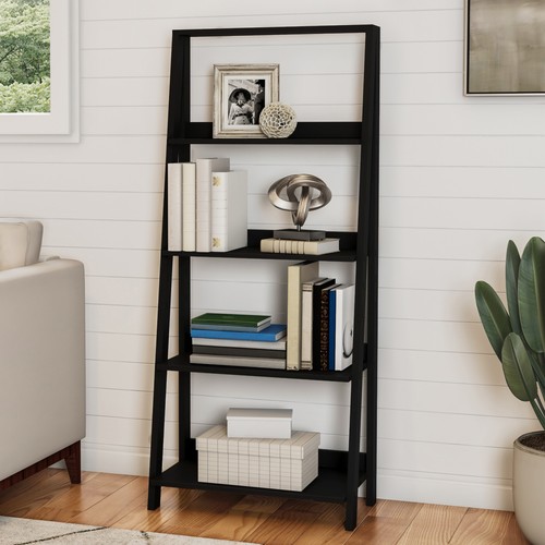 Tier ladder bookshelf shelf - 4-tier,