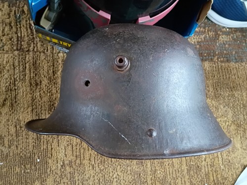 Ww1 german m16 helmet original - ww1,