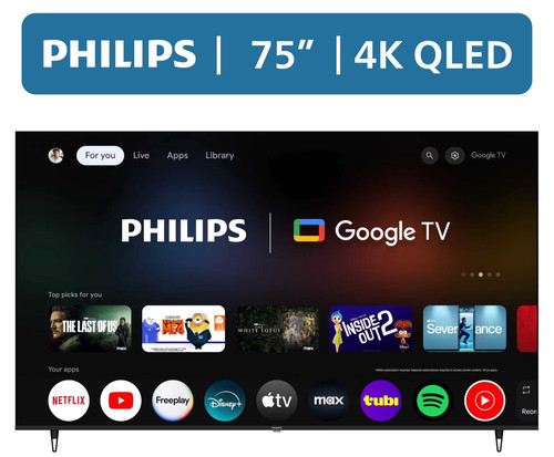 Philips inch qled - 75",