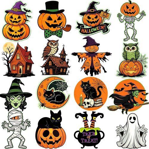16pcs vintage halloween - vintage,